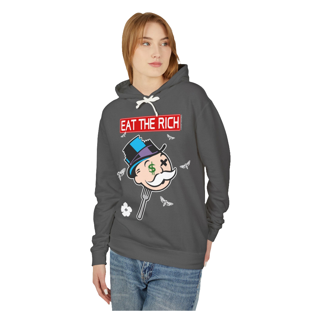 Mr.Monopoly Eat The Rich t-shirt mineral washed tee shirt butterfly death head moth short sleeve tie dye tie-dye hoodie long sleeve hooded Sweatshirt mrmonopoly