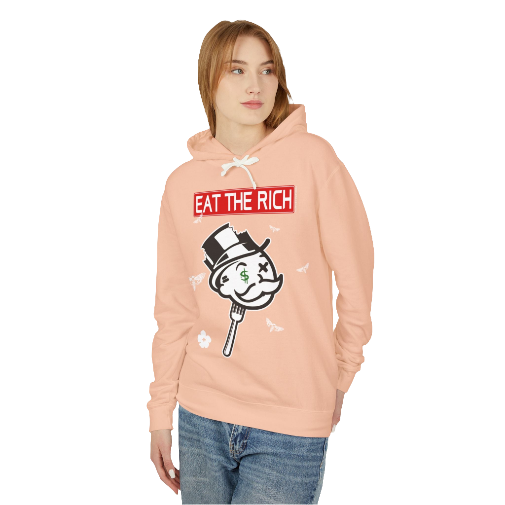 Mr.Monopoly Eat The Rich t-shirt mineral washed tee shirt butterfly death head moth short sleeve tie dye tie-dye hoodie long sleeve hooded Sweatshirt mrmonopoly