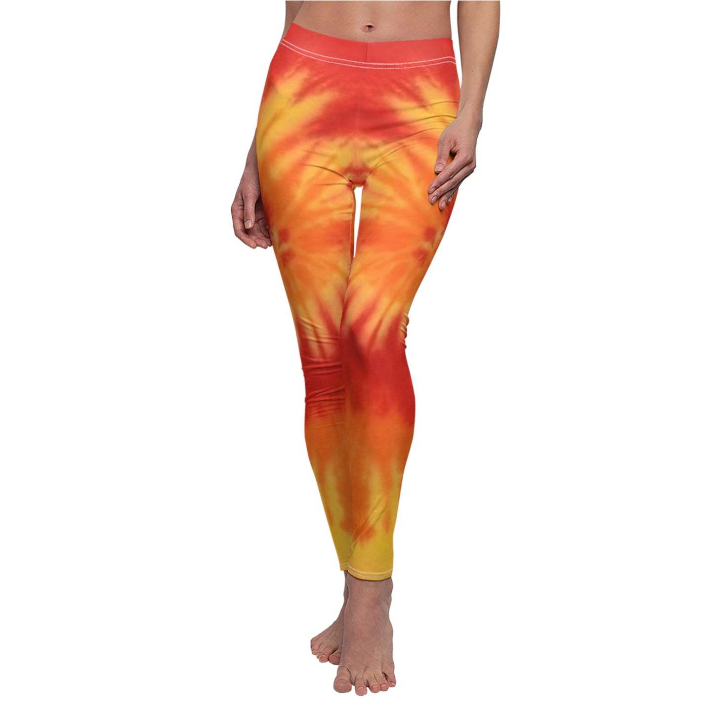 sun sunshine sunflower flame flams fire women woman girl girls tie-dye tye-die tye-dye tie-die tie die tye dye legging capris capri workout shorts pants spandex yoga colorful running