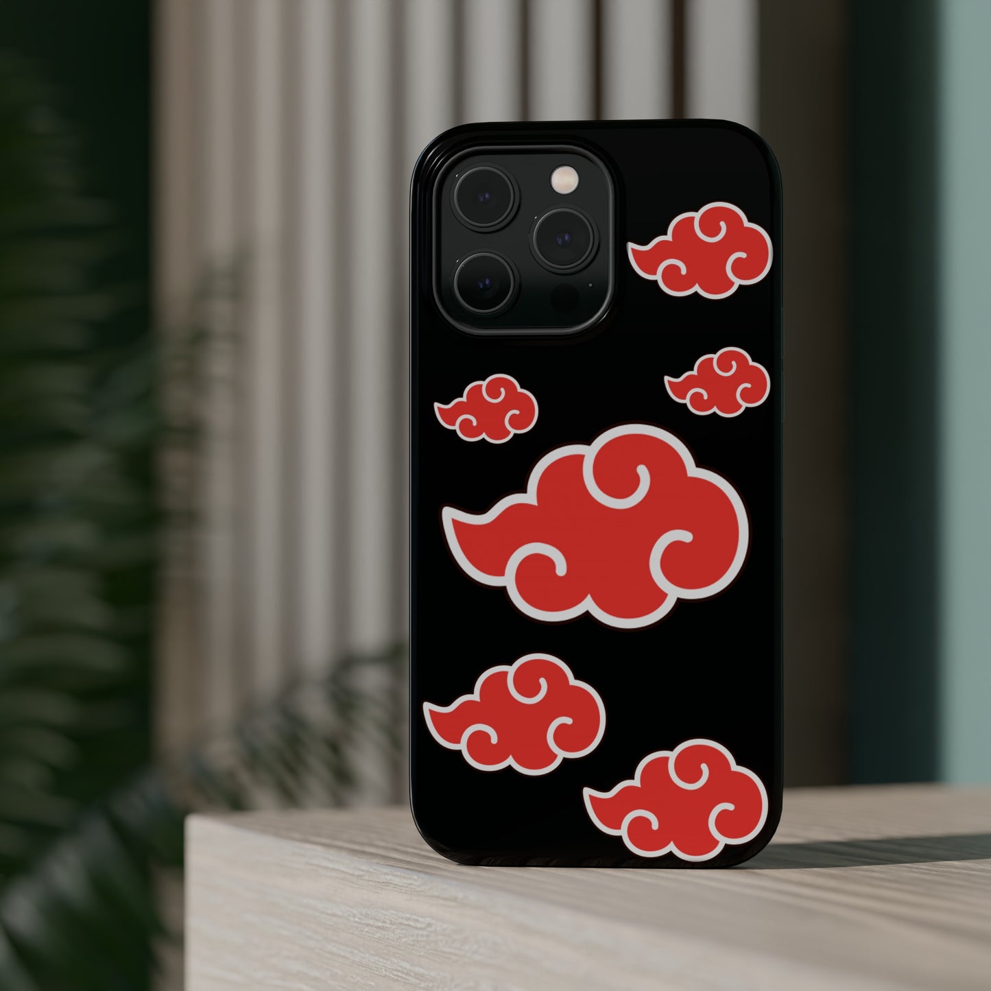 Anime Red Cloud impact resistant Tough Case