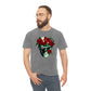 Cursed skull & roses Mineral Wash T-Shirt