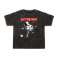 Mr.Monopoly Eat The Rich  t-shirt mineral washed tee shirt butterfly death head moth short sleeve tie dye tie-dye