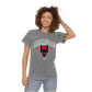 Arkansas number 7 red cloud hog t-shirt mineral washed tee shirt butterfly death head moth 