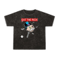 Mr.Monopoly Eat The Rich  t-shirt mineral washed tee shirt butterfly death head moth short sleeve tie dye tie-dye