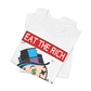 Mr.Monopoly Eat The Rich  t-shirt mineral washed tee shirt butterfly death head moth short sleeve tie dye tie-dye