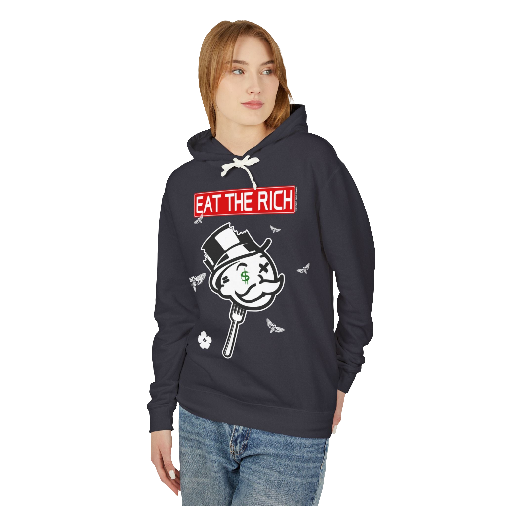 Mr.Monopoly Eat The Rich  t-shirt mineral washed tee shirt butterfly death head moth short sleeve tie dye tie-dye hoodie long sleeve hooded Sweatshirt mrmonopoly 