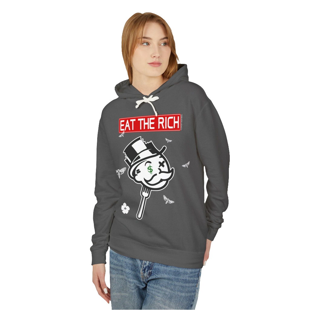 Mr.Monopoly Eat The Rich  t-shirt mineral washed tee shirt butterfly death head moth short sleeve tie dye tie-dye hoodie long sleeve hooded Sweatshirt mrmonopoly 