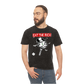 Mr.Monopoly Eat The Rich  t-shirt mineral washed tee shirt butterfly death head moth short sleeve tie dye tie-dye