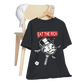 Mr.Monopoly Eat The Rich  t-shirt mineral washed tee shirt butterfly death head moth short sleeve tie dye tie-dye