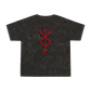 Cursed skull & roses Mineral Wash T-Shirt
