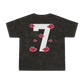 Arkansas number 7 red cloud hog t-shirt mineral washed tee shirt butterfly death head moth 