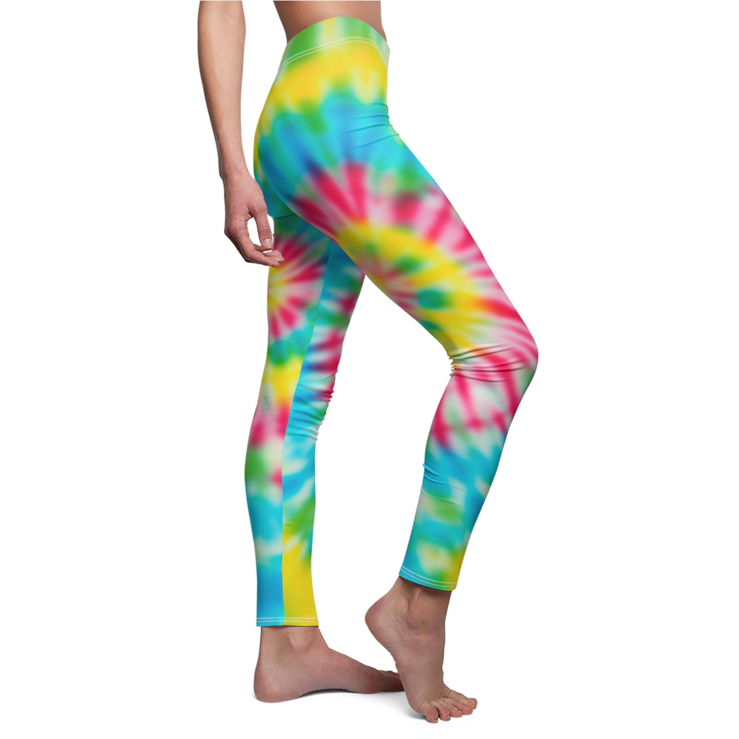 pink blue yellow women woman girl girls tie-dye tye-die tye-dye tie-die tie die tye dye legging capris capri workout shorts pants spandex yoga colorful running 