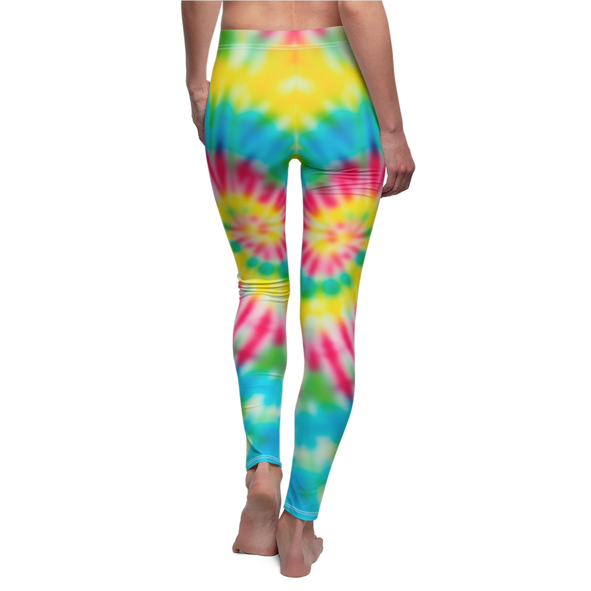 pink blue yellow women woman girl girls tie-dye tye-die tye-dye tie-die tie die tye dye legging capris capri workout shorts pants spandex yoga colorful running 